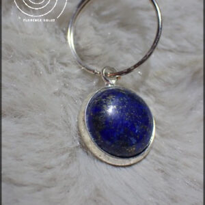 Médaille pour petit animal lapis lazuli
